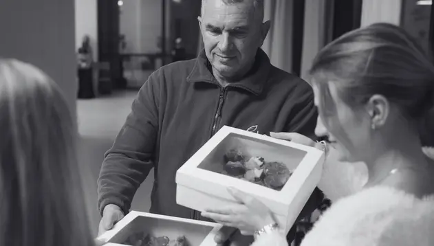 FAQ section - professional kitchen